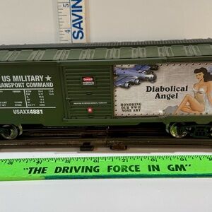 O scale - US Military Model Train Car… excellent condition-Menards 1941